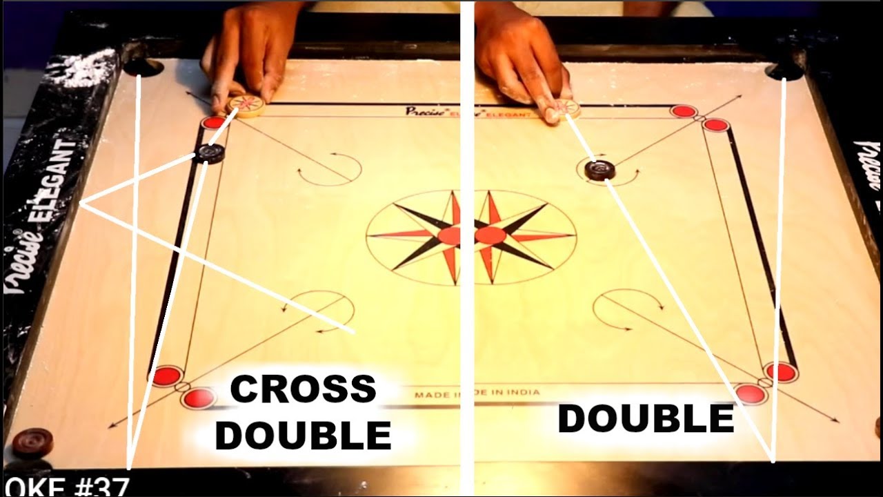 Hindi Carrom Coaching EP09 | DOUBLE, CROSS DOUBLE