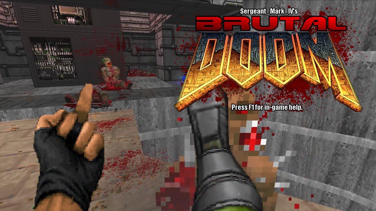 The Brutal Doom Expirience / Brutal Doom Gameplay (No Commentary)