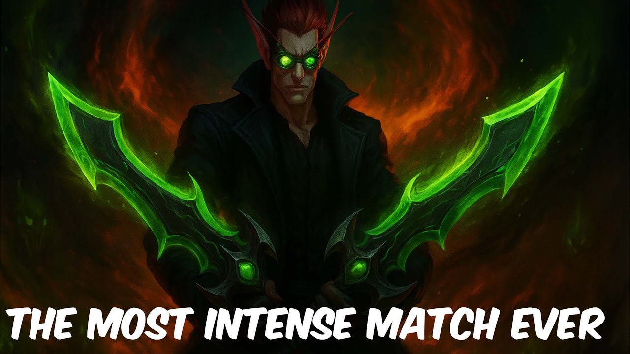 САМЫЙ НАПРЯЖЕННЫЙ МАТЧ В МОЕЙ КОГДА-ЛИБО БЫЛ! -Havoc demon hunter pvp 11.2.5