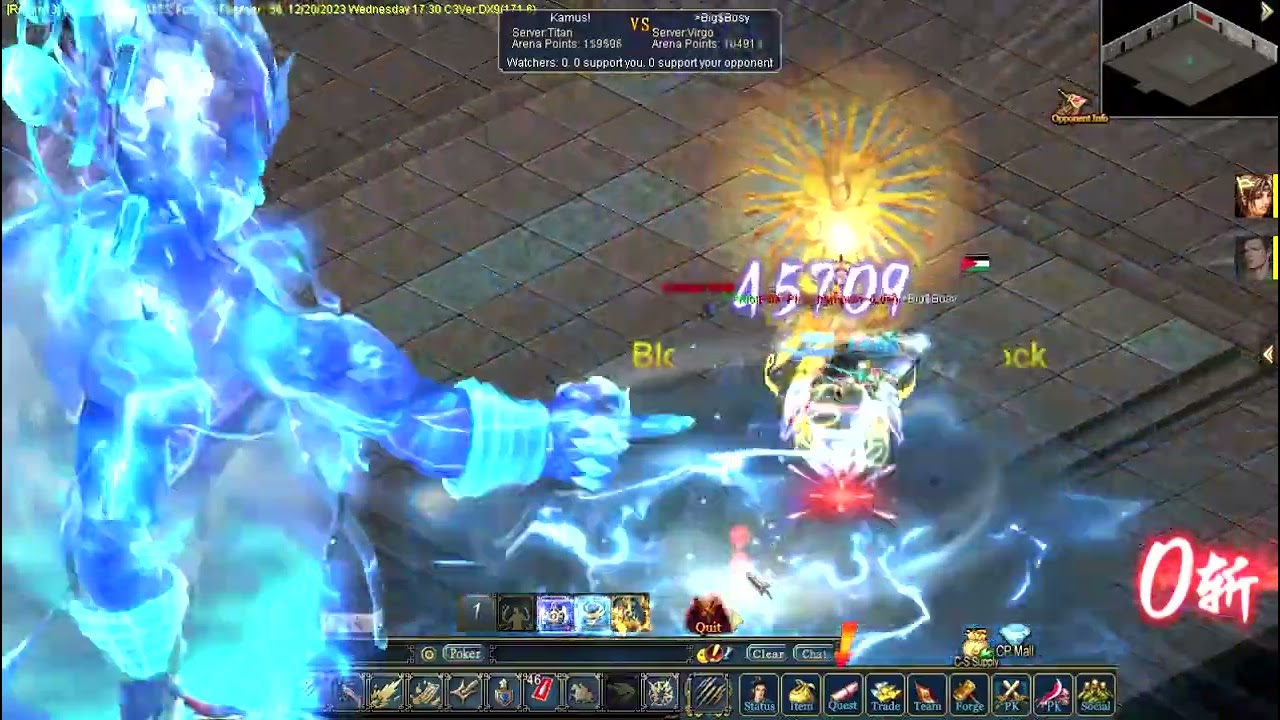 Sequence arena with Pirate Conquer Online