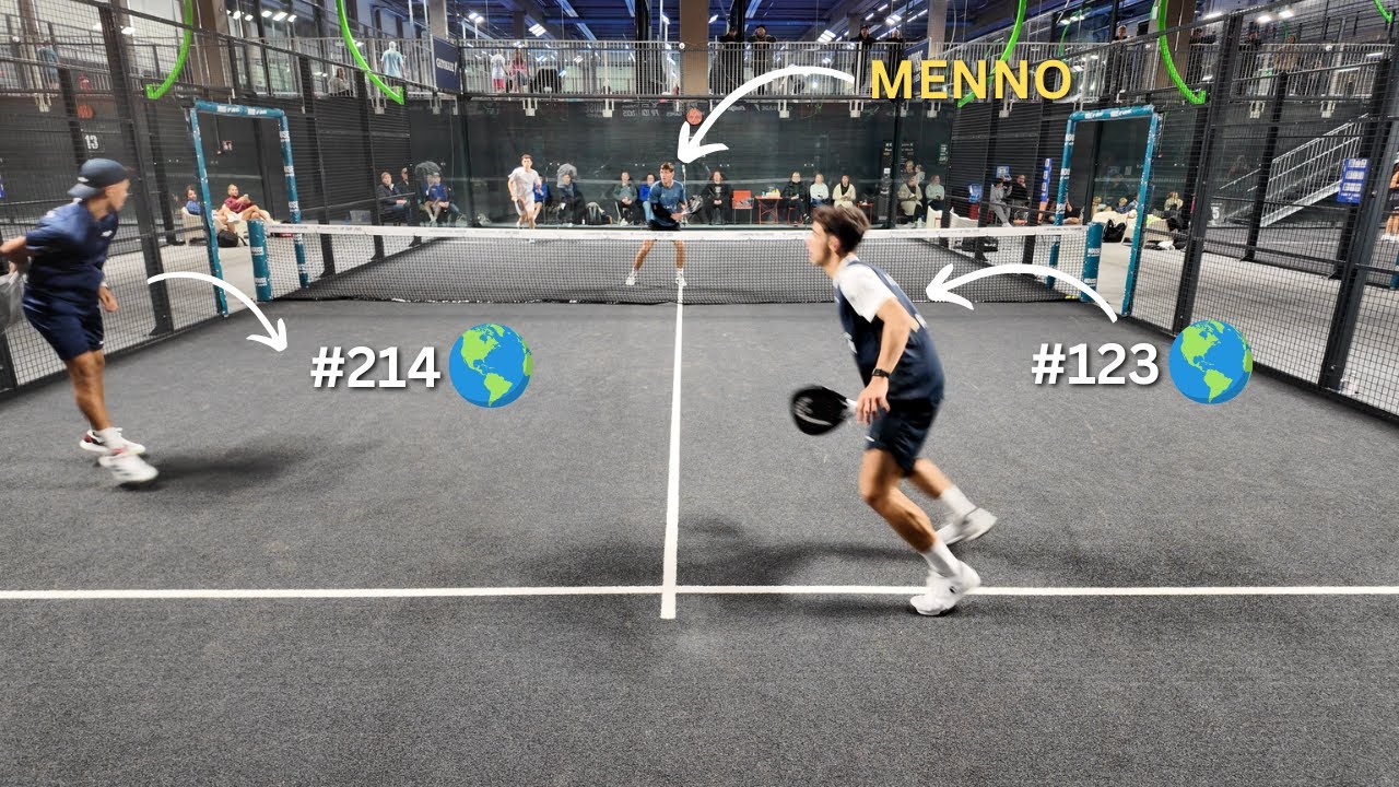 Playing The Quarter Final Of A Professional Tournament Against Coello