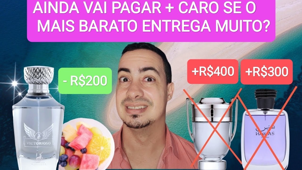 INVICTUS ÁRABE, CLONE com MAIS DESEMPENHO por MENOS de R$200? VICTORIOSO e VIVA a MAISON ALHAMBRA!