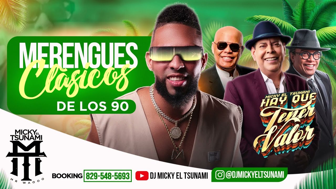 Merengues clásicos románticos mix vol.1 🇩🇴- Dj Micky el tsunami