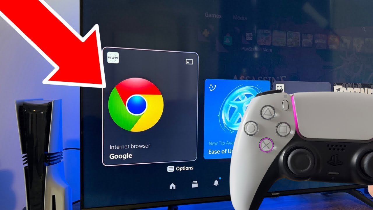 How to get Internet Web Browser on Ps5 within seconds!