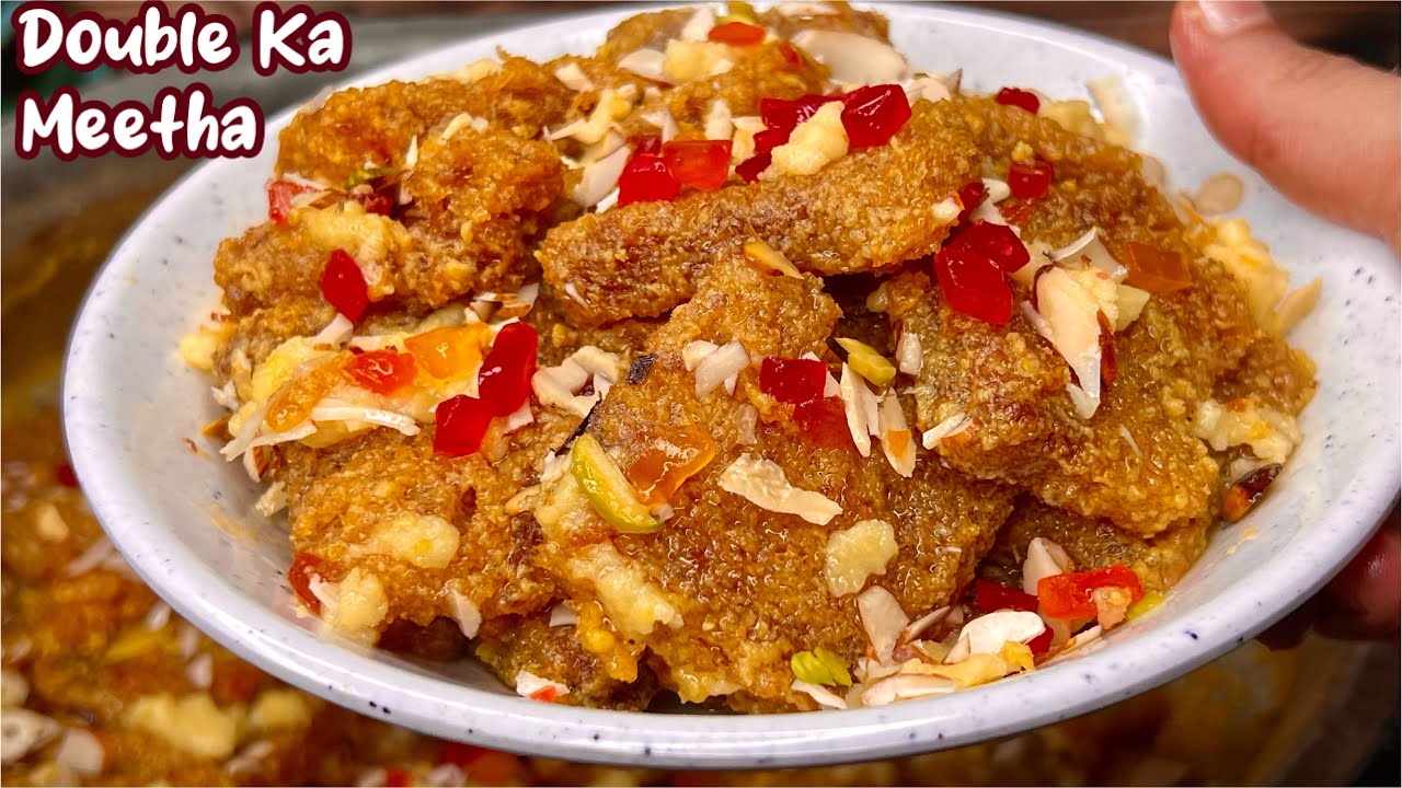 Hyderabadi Shadiyon Wala Famous DOUBLE KA MEETHA - Banake Toh Dekhiye | Eid Dessert Bread Sweet