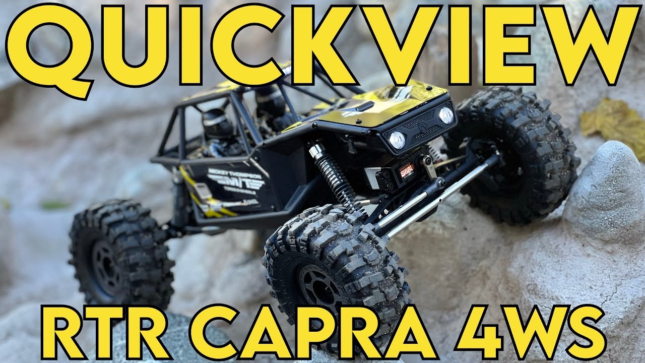Crawler Canyon Quick(re)view: Axial Capra 4WS RTR