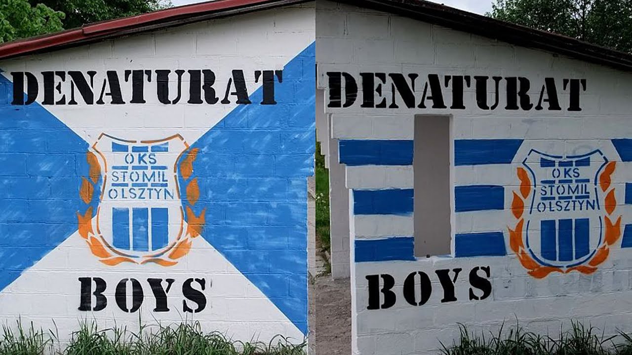 Kibicowskie Graffiti - Stomil Olsztyn