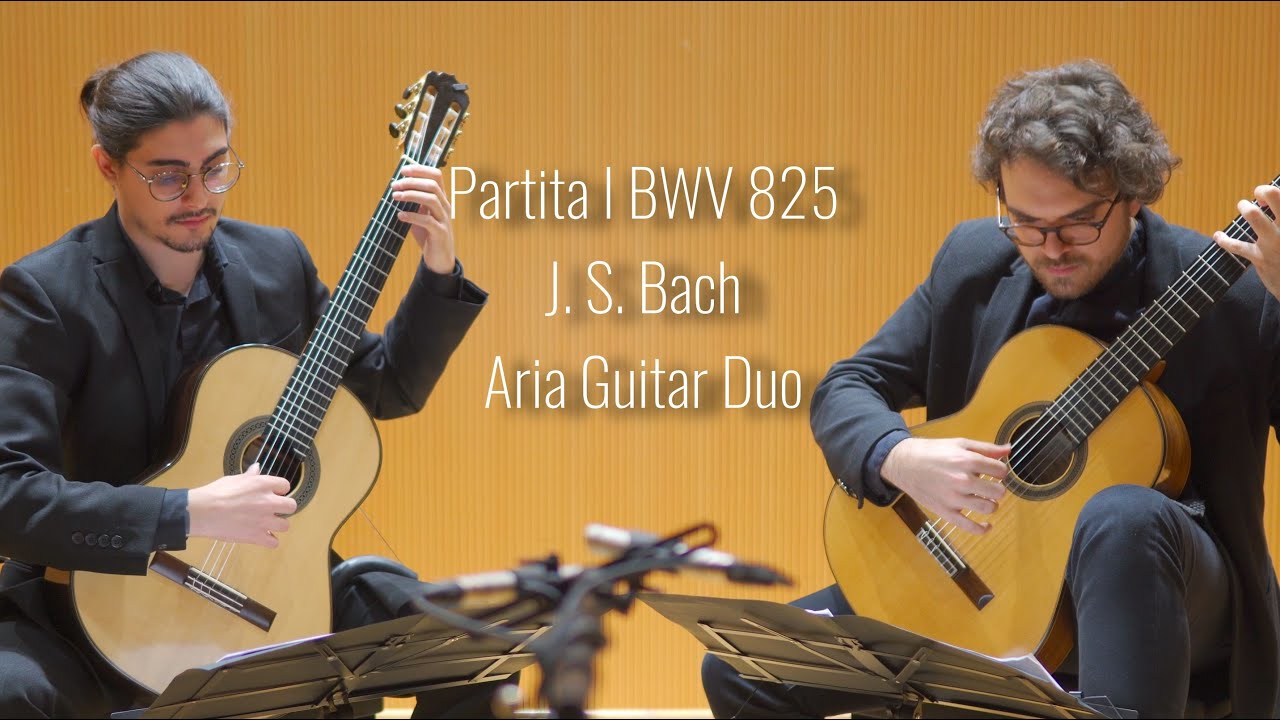 Partita 1, BWV 825 | J. S. Bach | Aria Guitar Duo
