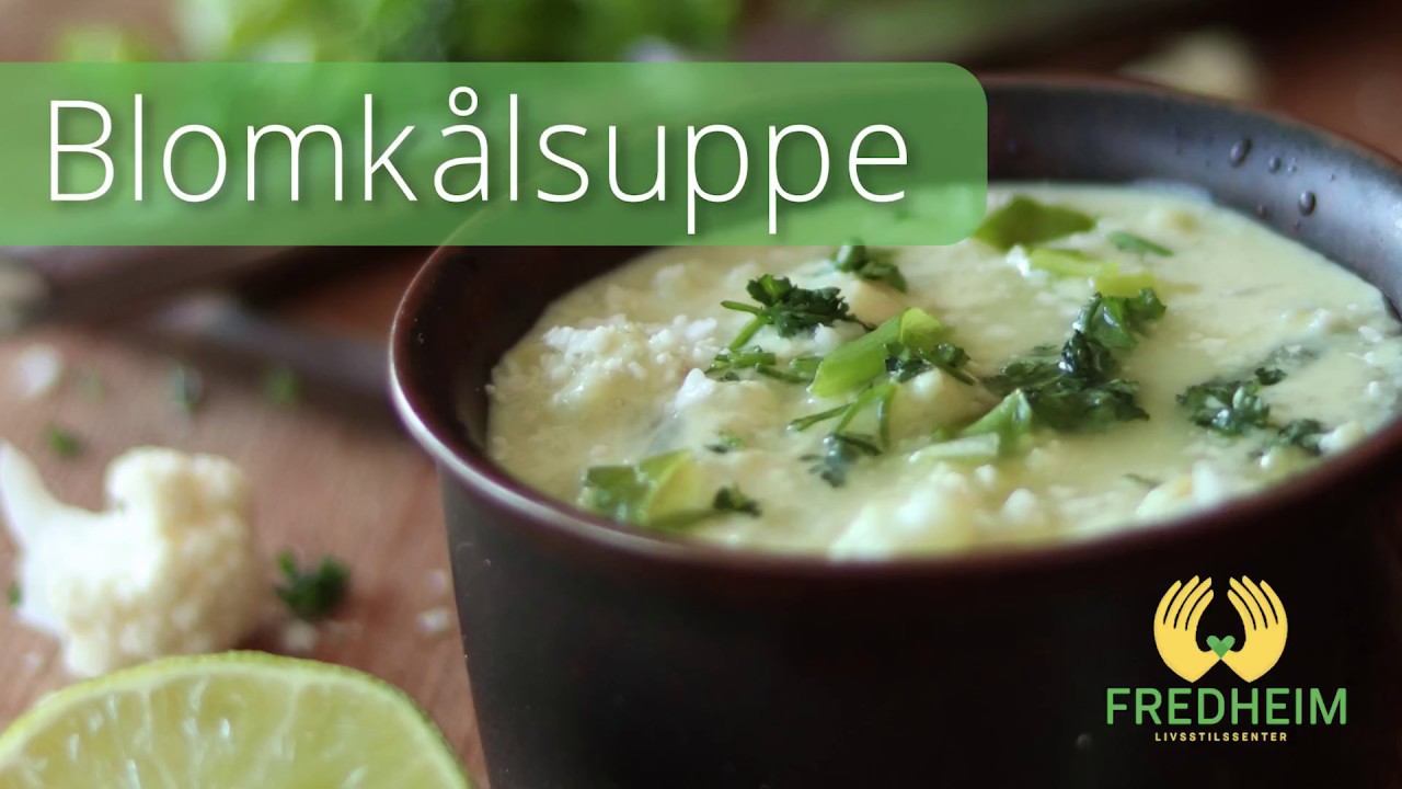 Ukens oppskrift: Blomkålsuppe