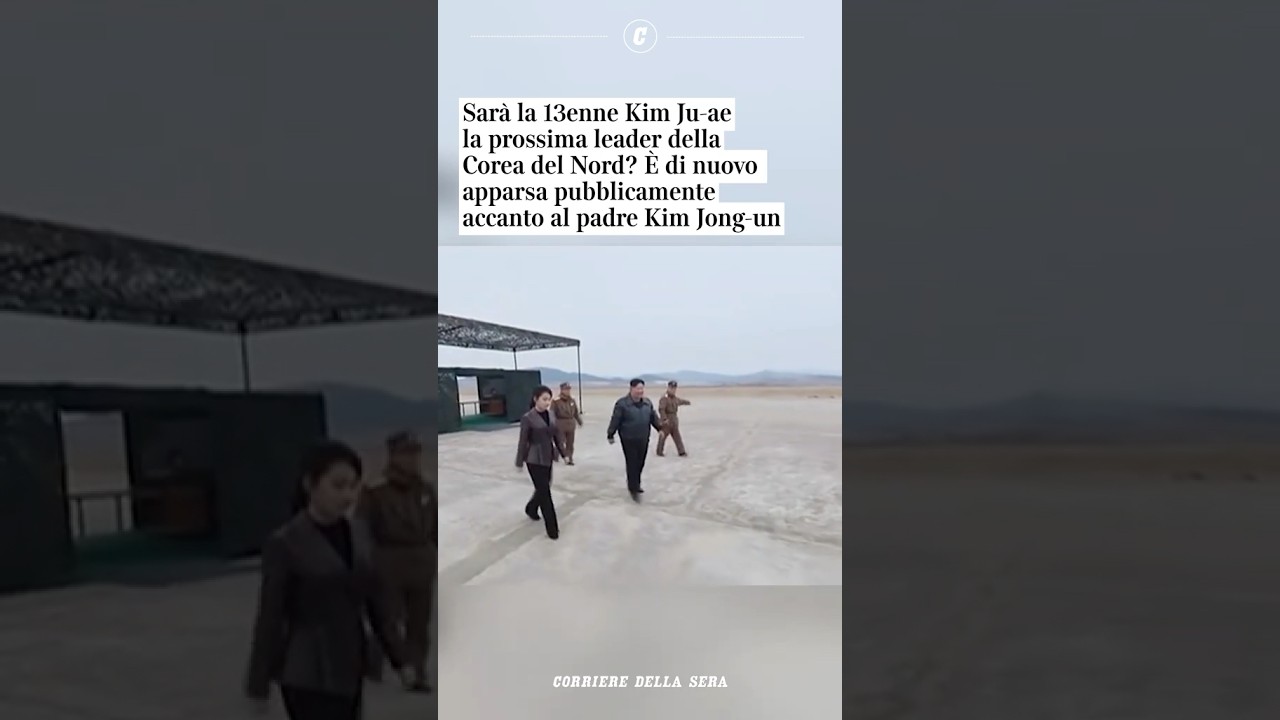 Sarà la 13enne Kim Ju-ae la prossima leader della Corea del Nord? È di nuovo apparsa con il padre