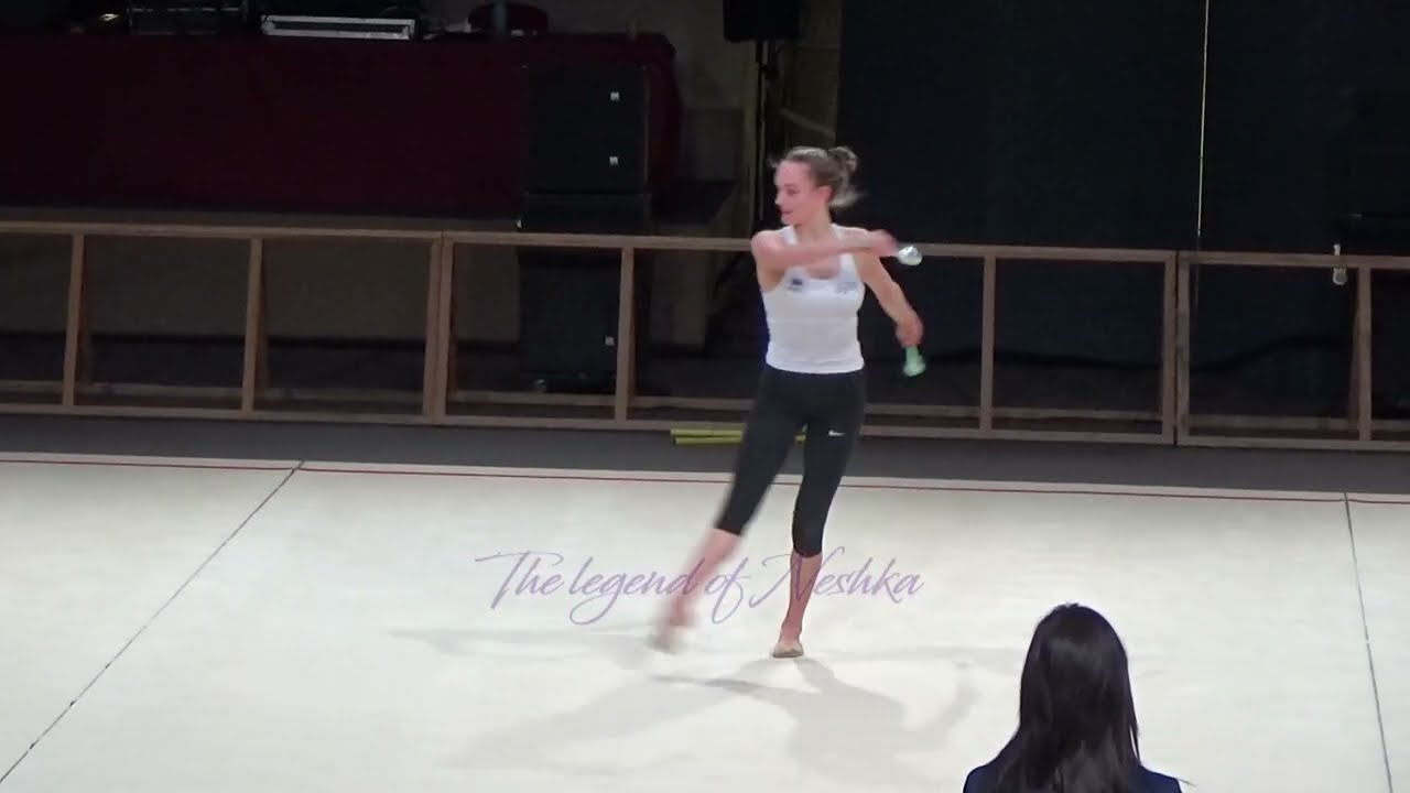 Maëlle MILLET (FRA) clubs (2) - 2023 Grand Prix Thiais trainings