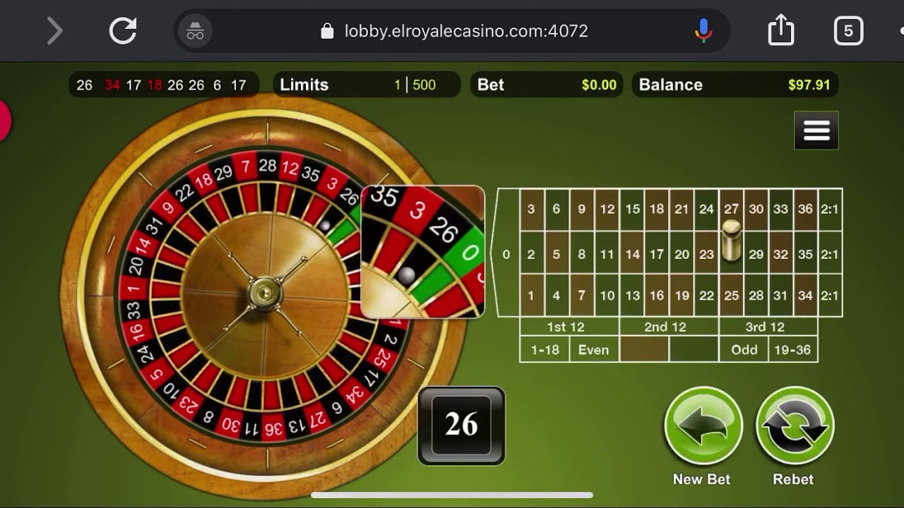 Roulette RNG online - $130+ profit in less than 10 mins on ELRoyale Casino