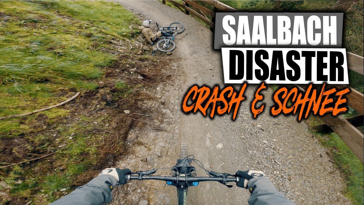 Saalbach Hinterglemm MTB Disaster?  | Neue Trails, harte Stürze & Wintereinbruch