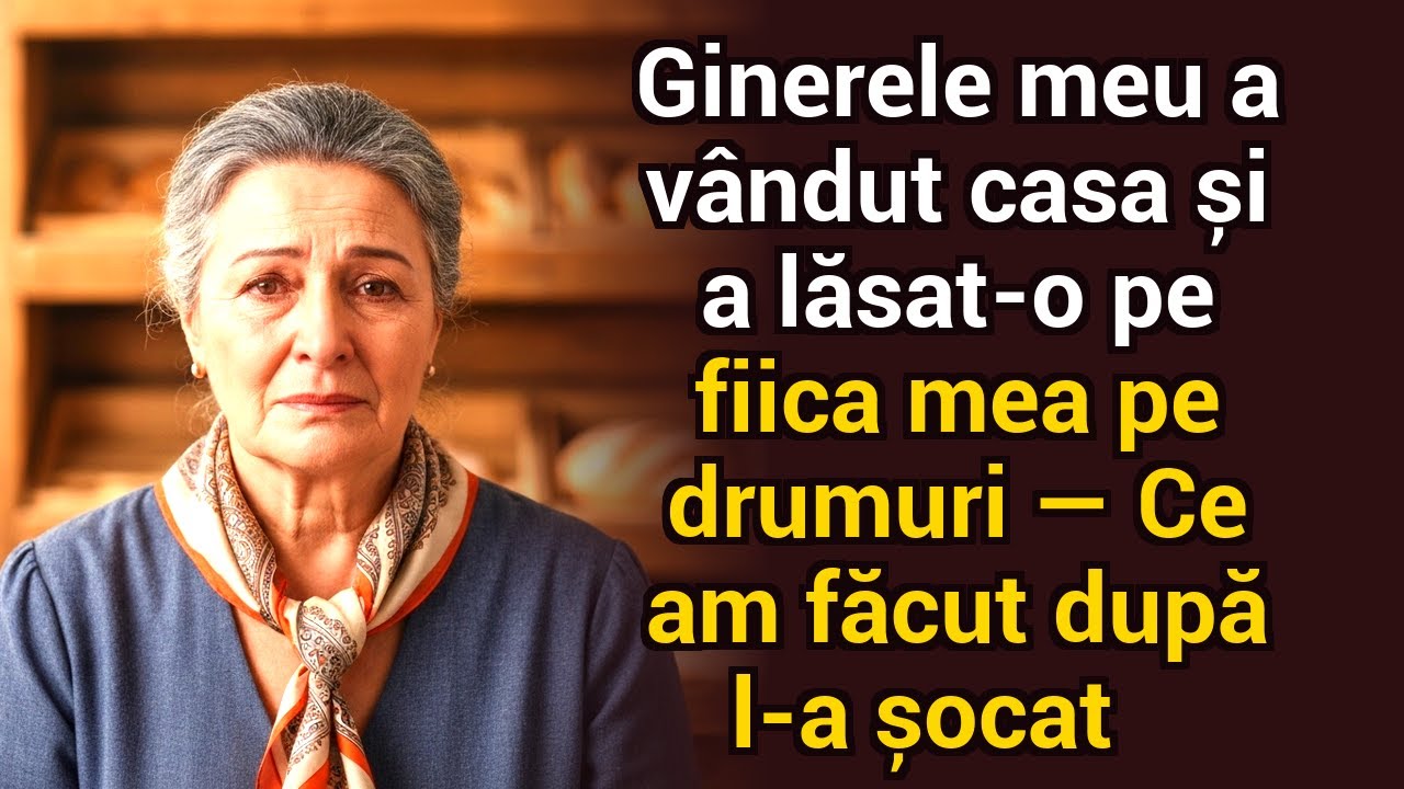 Ginerele meu a vândut casa și a lăsat-o pe fiica mea pe drumuri — ce-am făcut apoi l-a șocat