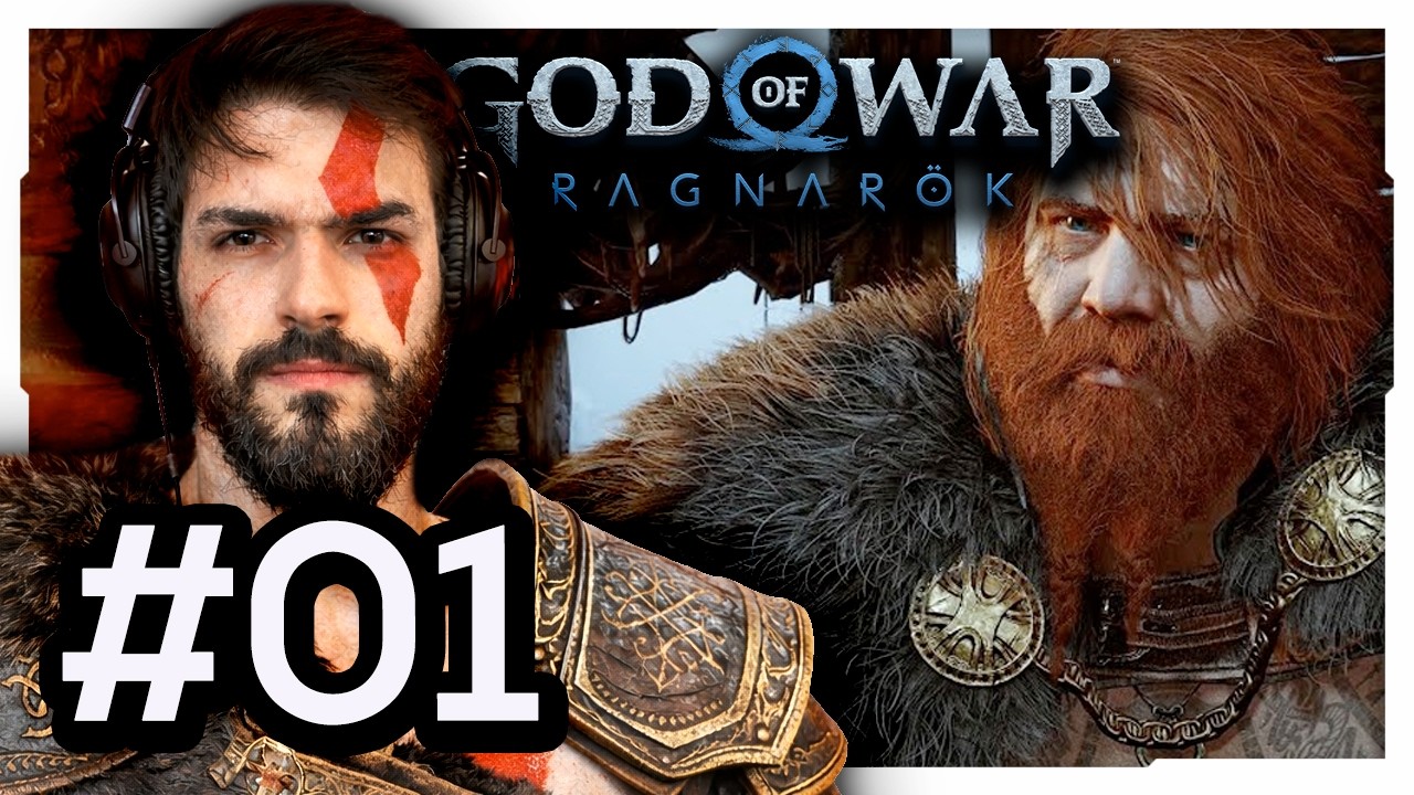 🔴 GOD OF WAR: RAGNARÖK - #01 (CAMPANHA AO VIVO em PT-BR)
