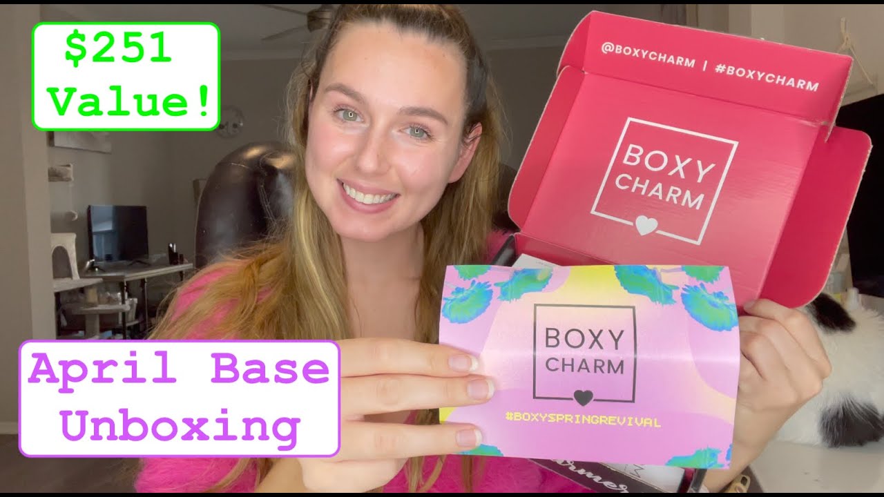 APRIL BOXYCHARM BASE BOX UNBOXING 2022 | Beauty Box Subscription