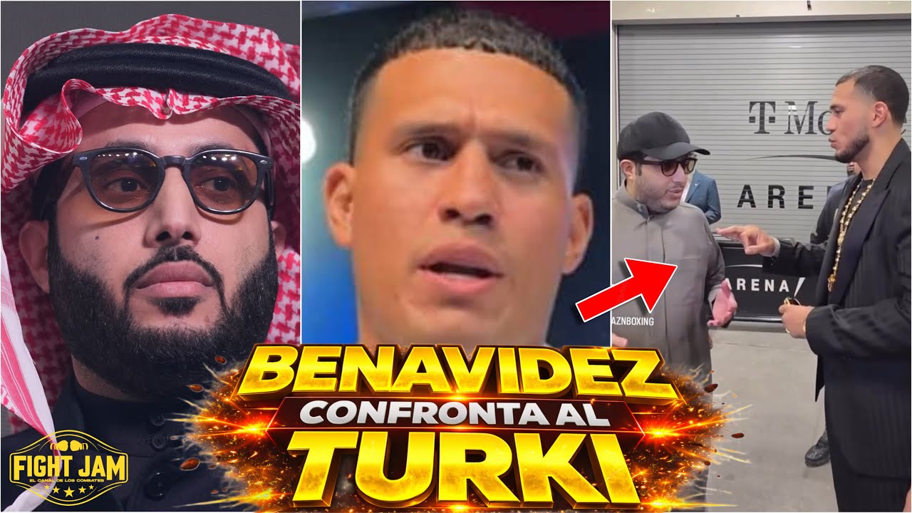 David Benavidez CONFRONTA al Turki por proteger a CANELO ÁLVAREZ 😳 