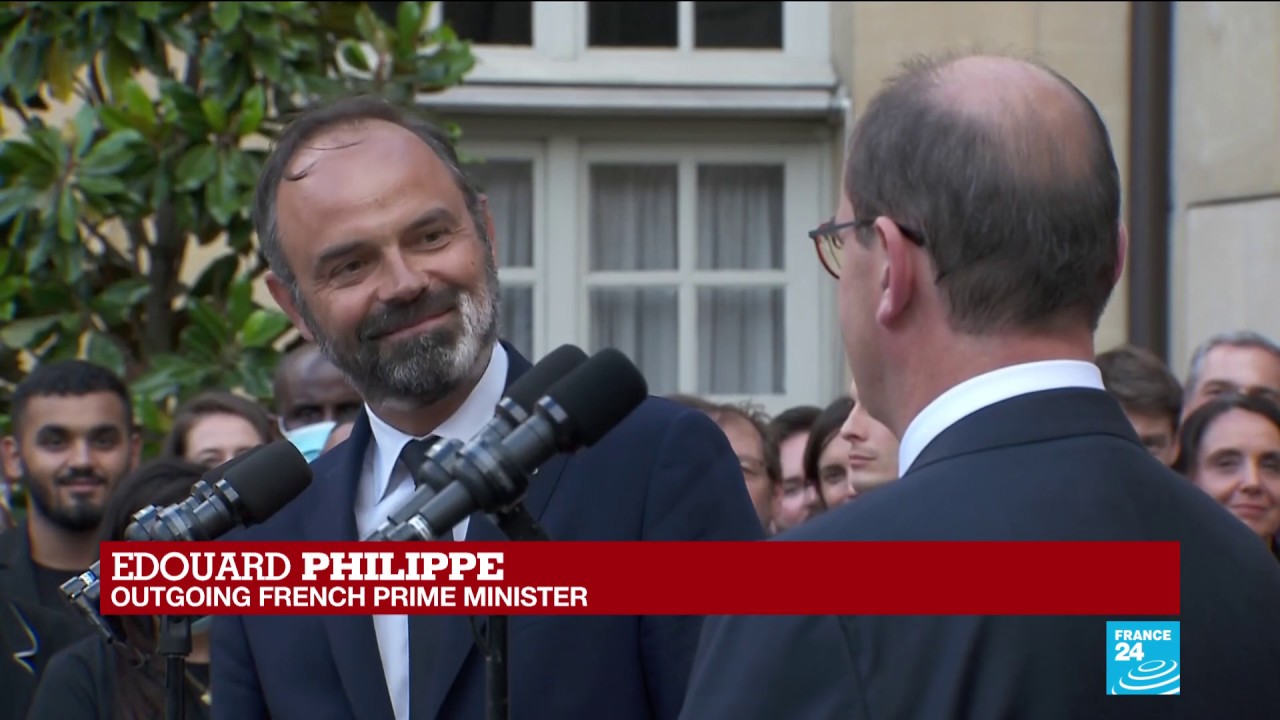 Watch again Edouard Philippe's speech as Jean Castex replaces him as Prime Minister
