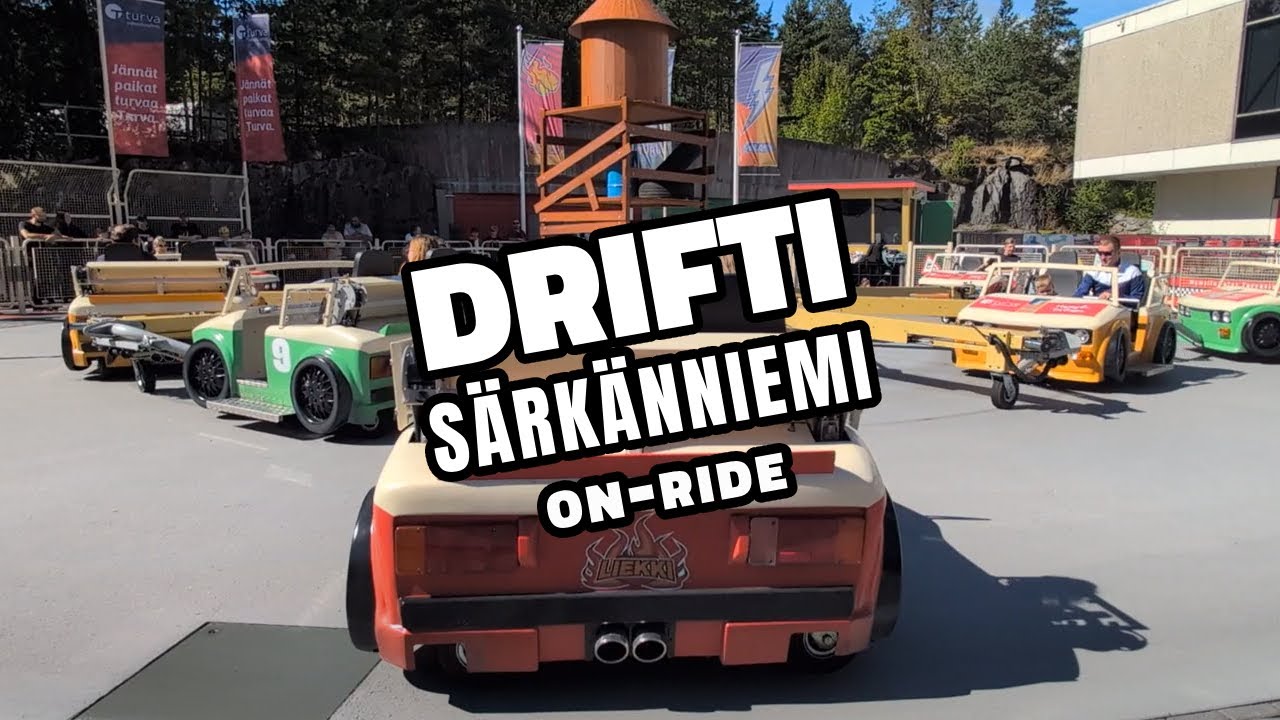 Drifti on-ride POV - Särkänniemi