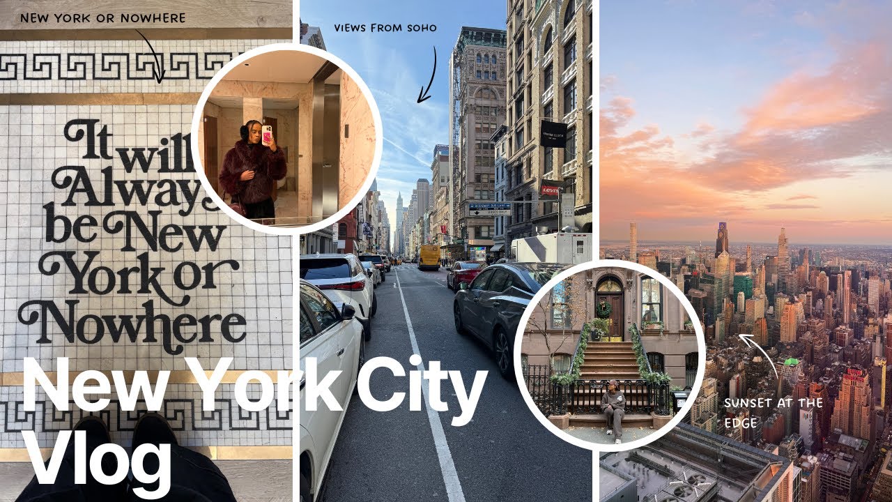 New York Vlog Pt 3 | Shopping in SoHo, The Edge, and the best French Toast 🛍️🚕🇺🇸🍎🗽