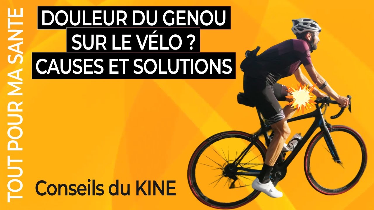 Causes de la douleur du genou en cyclisme + Solutions