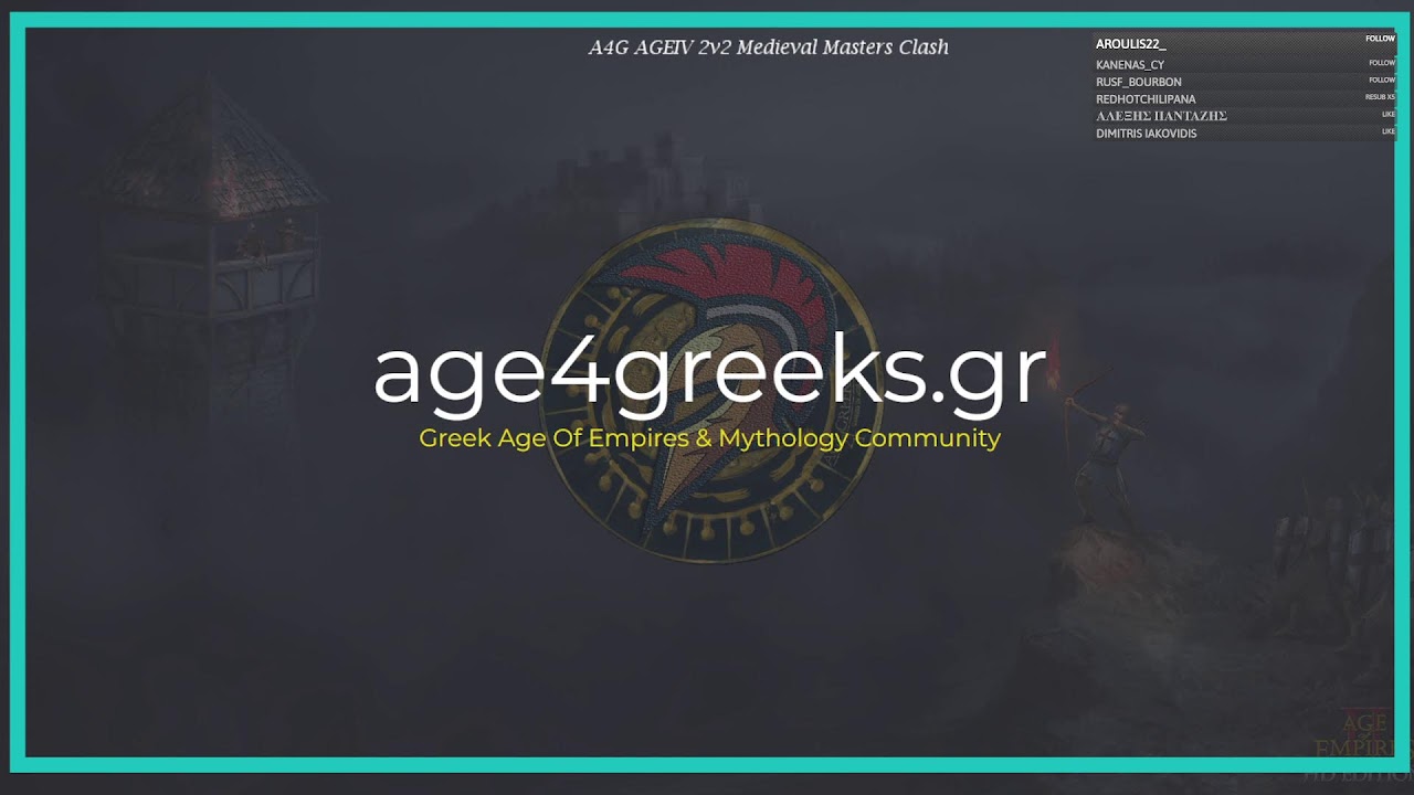 [GR] AgeIV 2v2 Medieval Master Clash | Giga Chads Vs NoRush40Min