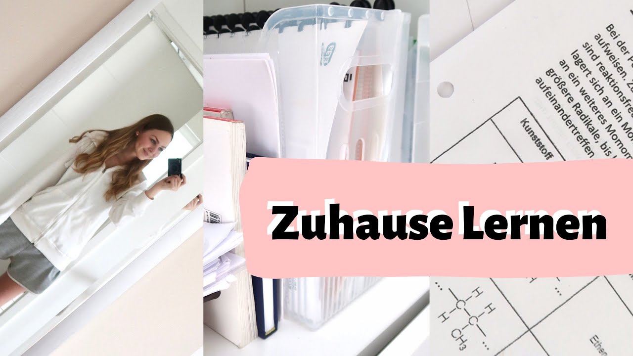 Zuhause lernen | Schul Vlog Oberstufe als Abiturientin (Homeschooling, organisieren & Auto fahren)