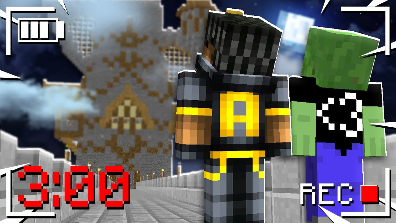 We Found a CREEPY TOWER at 3AM.. What's Inside Will SCARE YOU! (Minecraft)