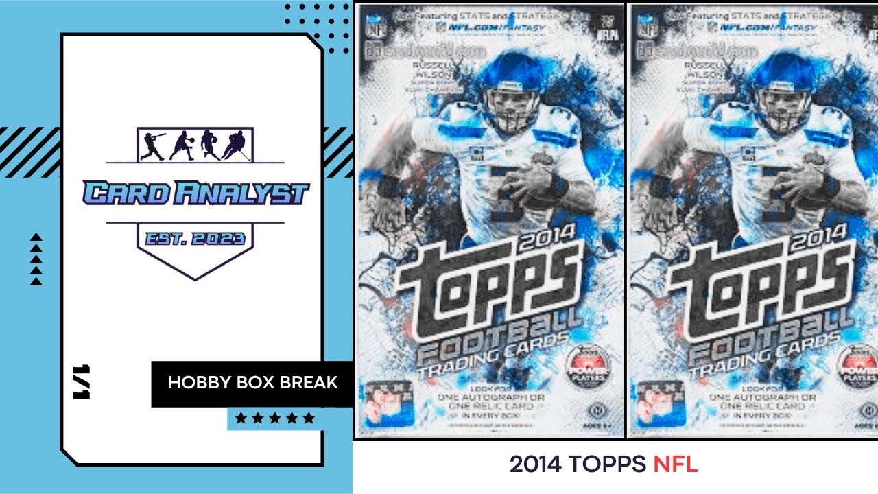 🚨2014 Topps Football!!! Hobby Box!!🚨