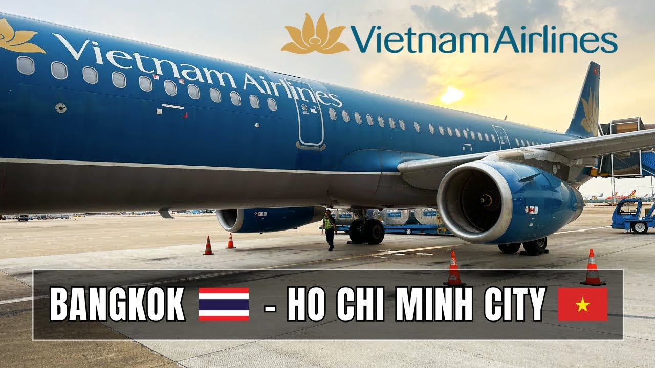 VIETNAM AIRLINES A321 | Flight BANGKOK to HO CHI MINH CITY | Dec. 2023 [HD Flight Report]