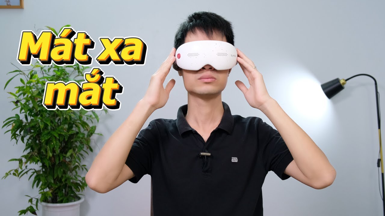 Trên tay máy massage mắt Bumas BE01 | Quang Studio