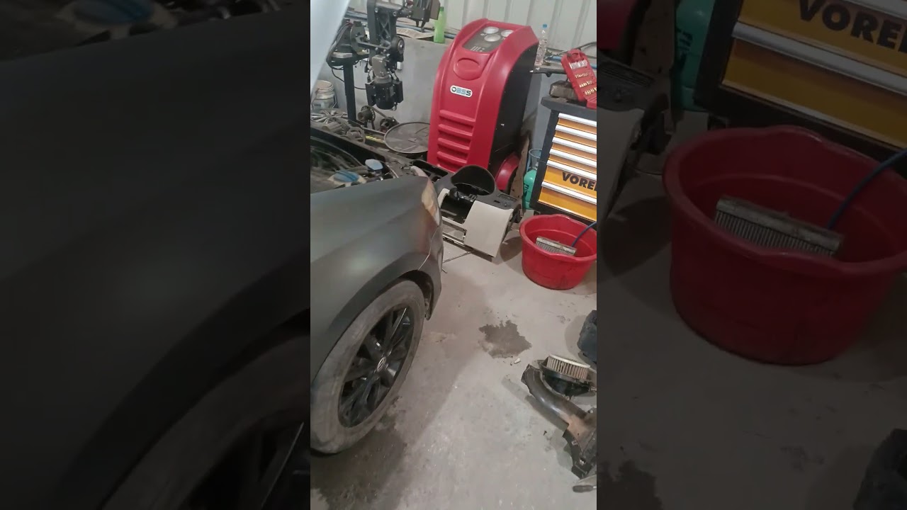 Polo cooling coil replacement📌 | Polo Dashboard Removing #car #airconditioner #mechanic #shortvideo
