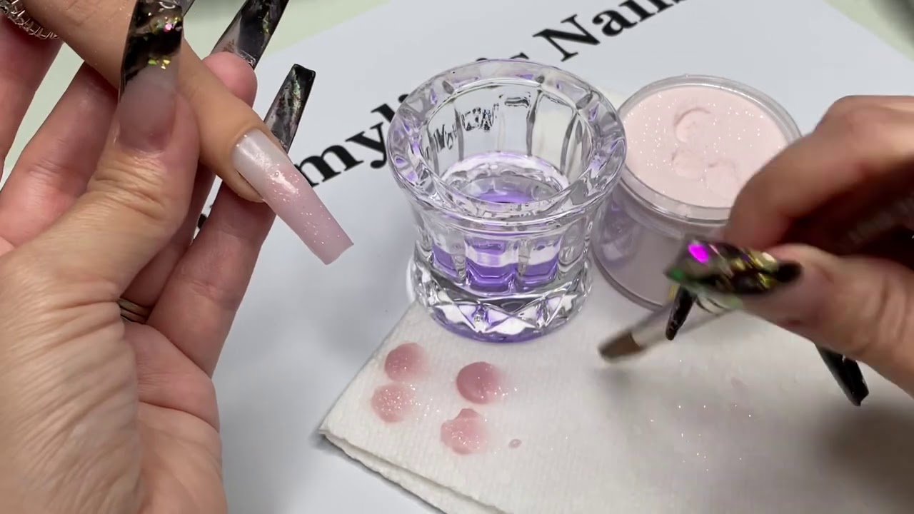 Nail Prep | Acrylic Application | Apex Tutorial