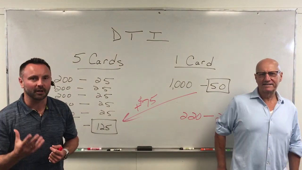 Credit Card DTI Trick