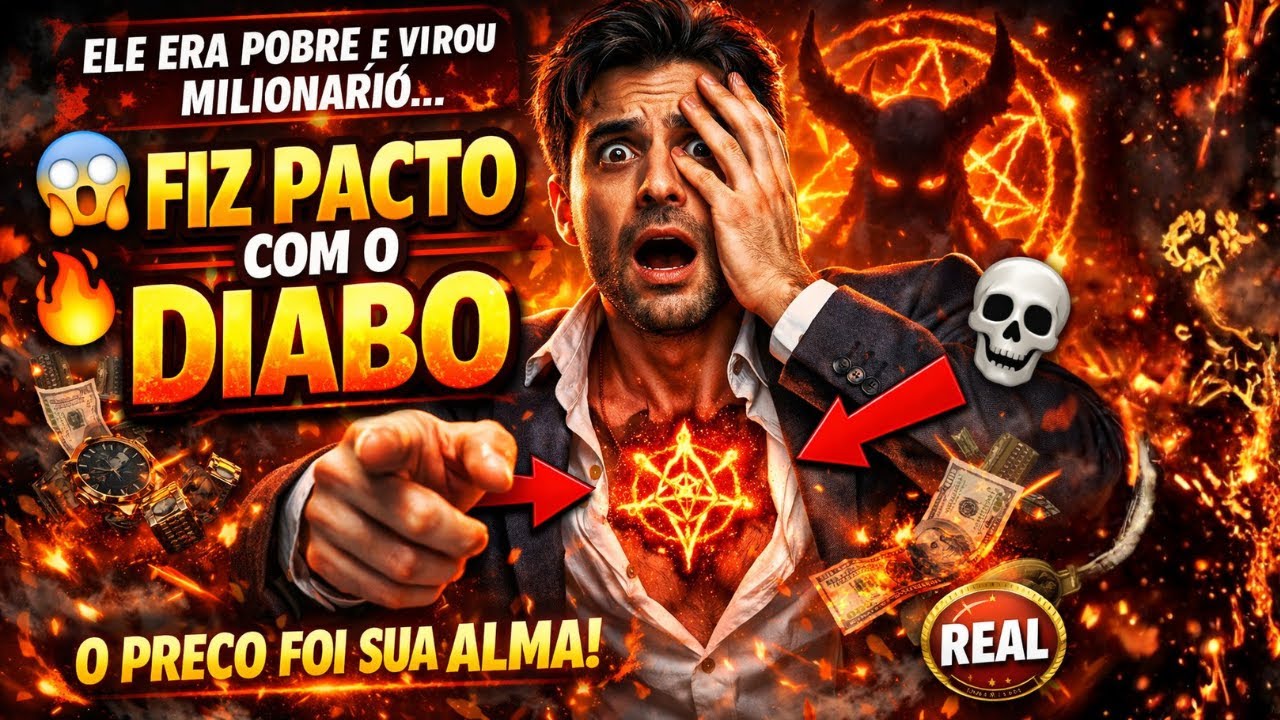 ENCONTREI UM AMIGO QUE ERA POBRE NA INFÂNCIA E HOJE ELE É MILIONÁRIO... ELE FEZ PACTO PRA ENRIQUECER