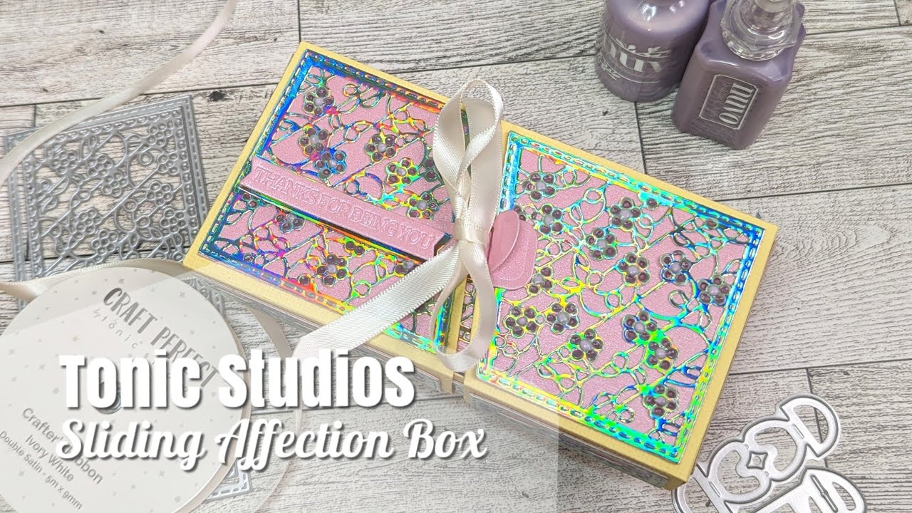Simple Sliding Affection Box Die Set by Tonic Studios
