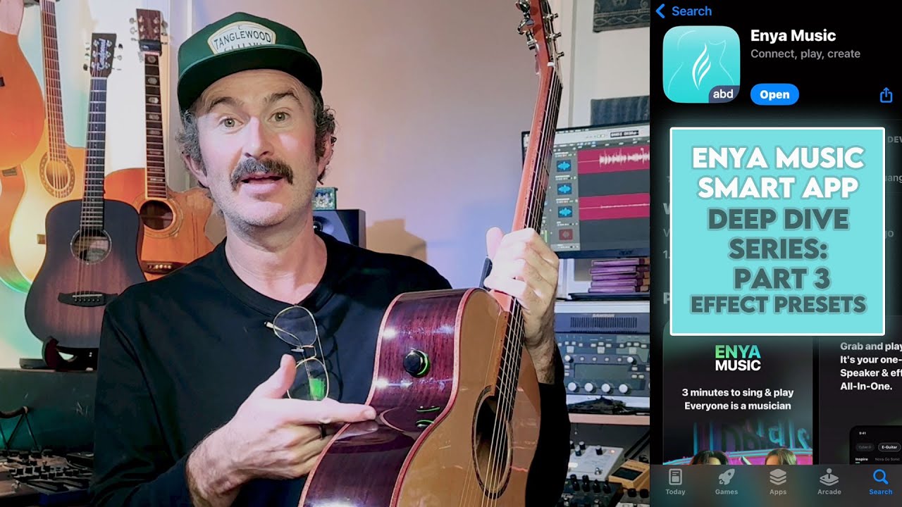 Enya App Effects Presets for Musicians | Tanglewood Rosewood Smart (Part 3)