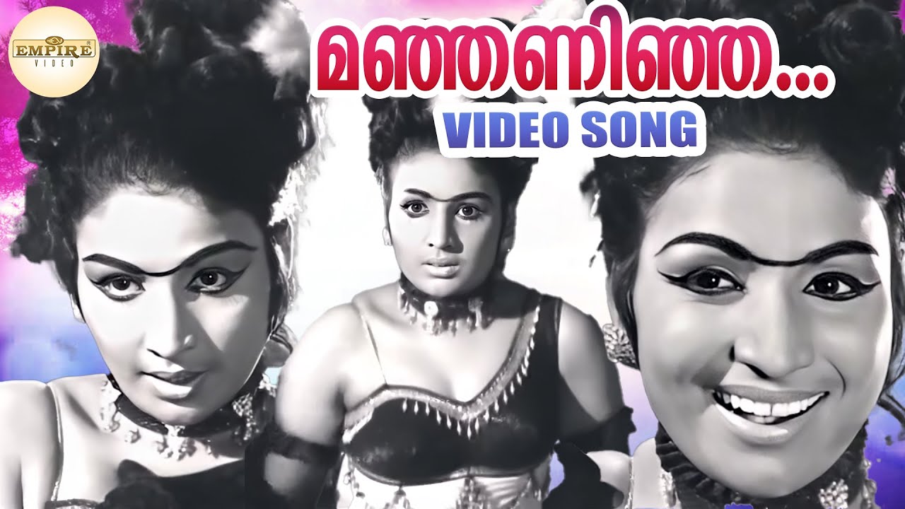 മഞ്ഞണിഞ്ഞ ..| Manjaninja Madhumaasa ...| Nrithasaala Video Song |  S Janaki | V Dakshinamoorthy