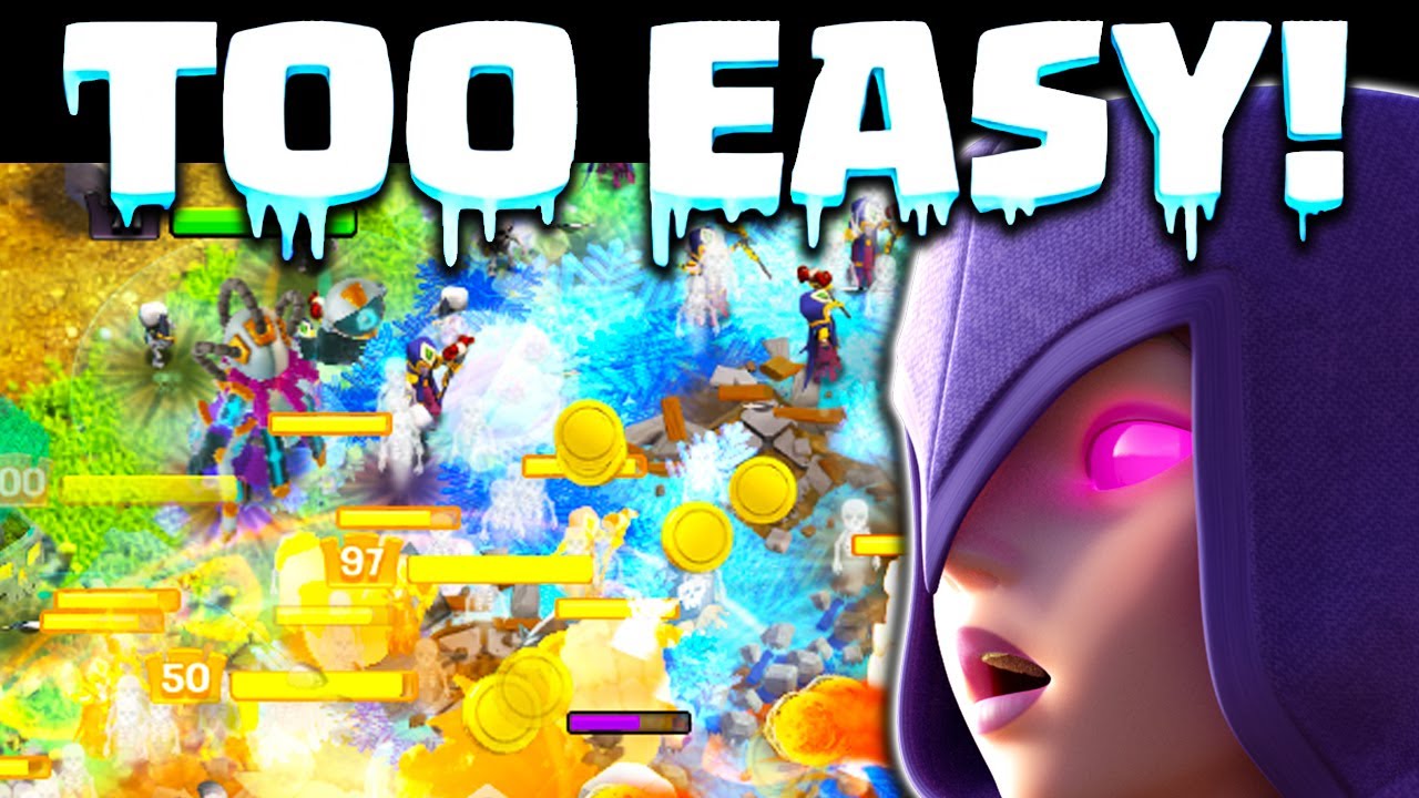 Ice Golems & Witch Skeleton Spam | 3-Star Guide for Clash of Clans
