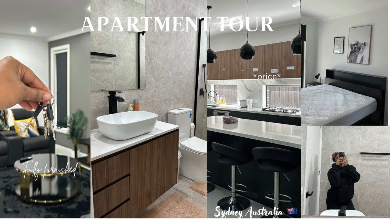 FULLY FURNISHED APARTMENT TOUR IN SYDNEY AUSTRALIA 🇦🇺 PRICE?  LOCATION?