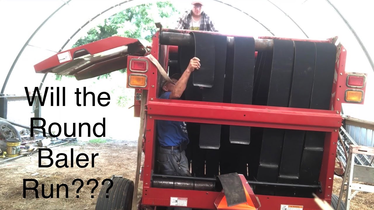 Finally Getting Somewhere on the Round Baler!!! (BR770A)