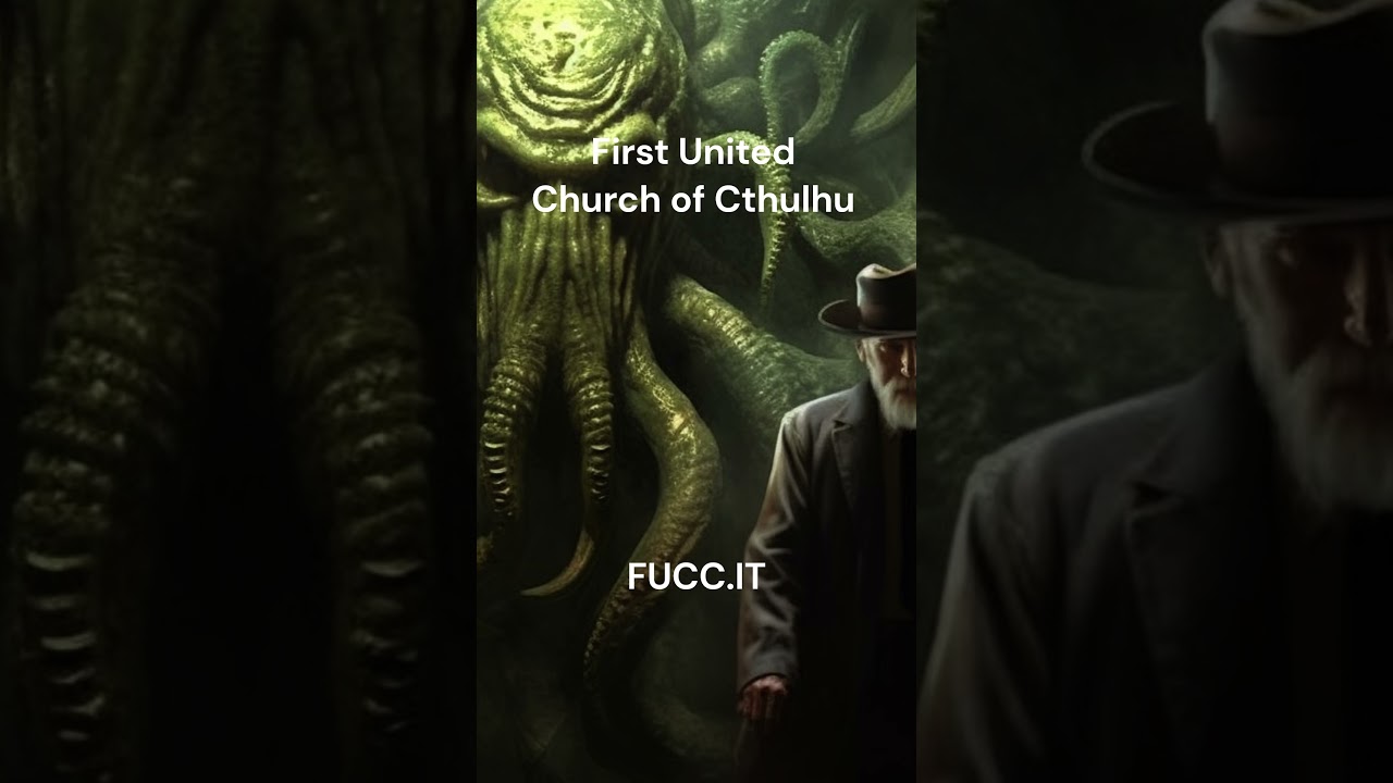 First United Church of Cthulhu ~ online at FUCC.IT ~ Lovecraft cult occult goth  Call of Cthulhu rpg