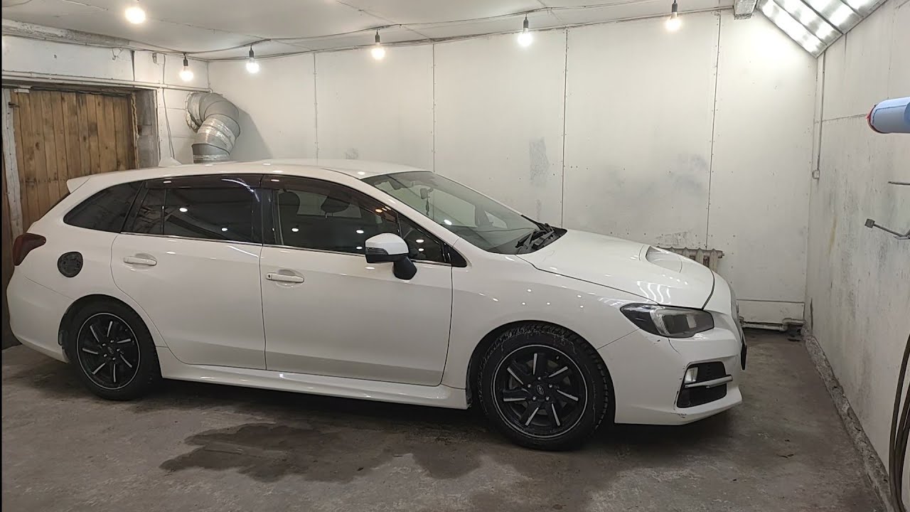 Subaru Levorg: ремонт и покраска бамперов, японцы не попали в цвет ))