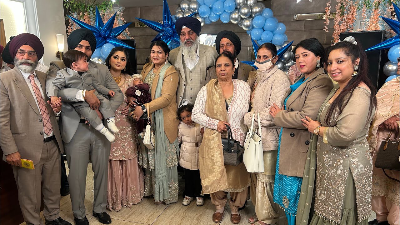 Baby Angadveer ki 1st Lohri Party at Punjab || Lohri di lakh Lakh Vadaiyaan🥰