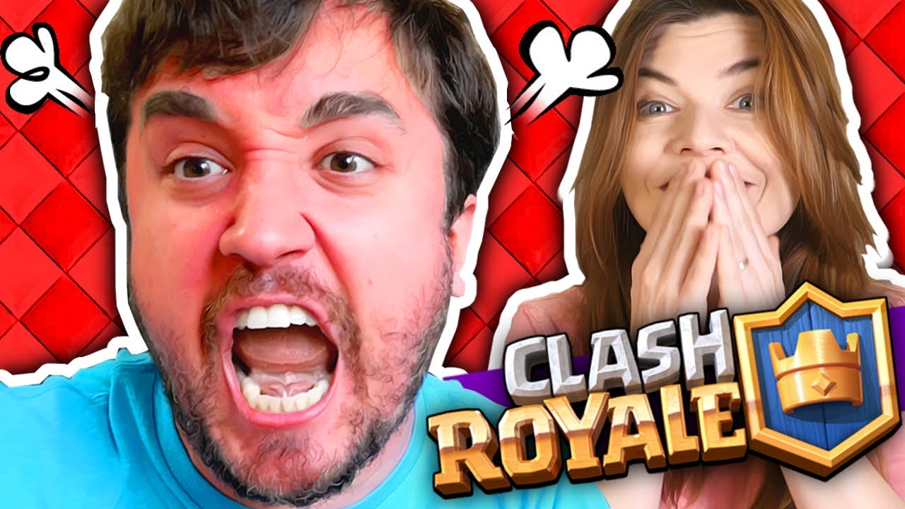 COMO PÔR SEU CASAMENTO EM RISCO! - Clash Royale em Dupla.