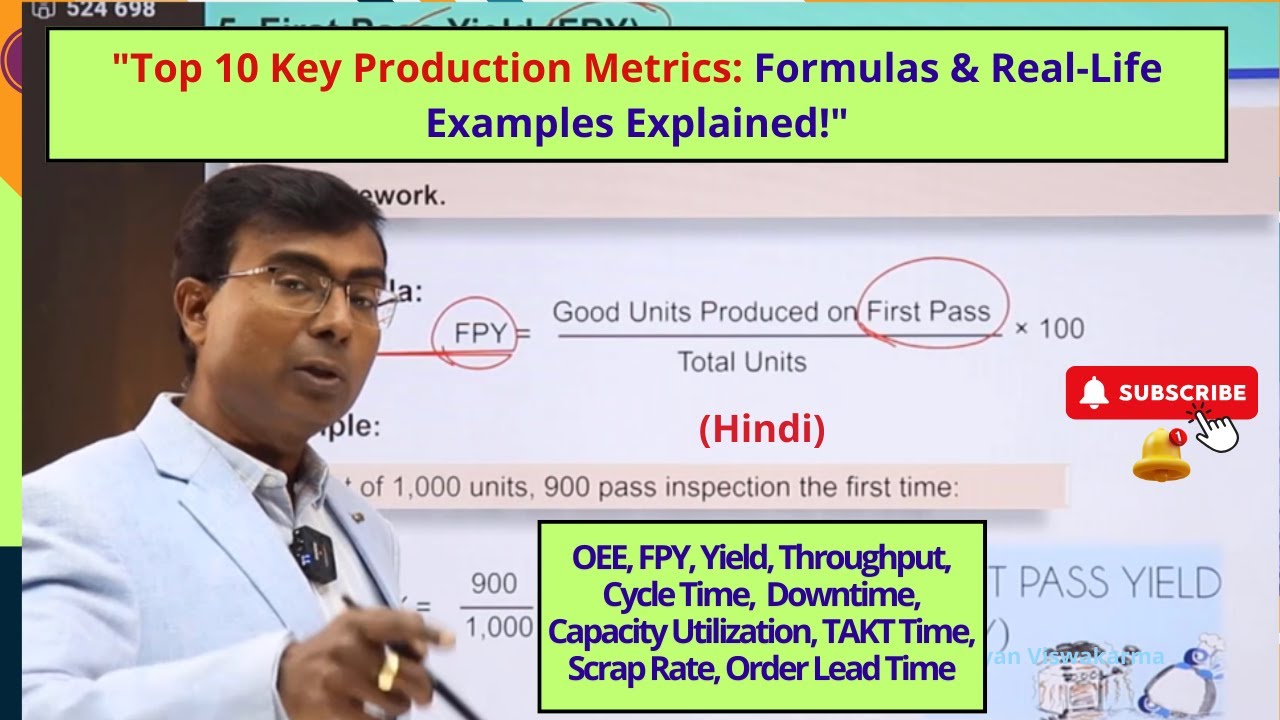 Top 10 Key Production Metrics: Formulas & Real-Life Examples Explained |