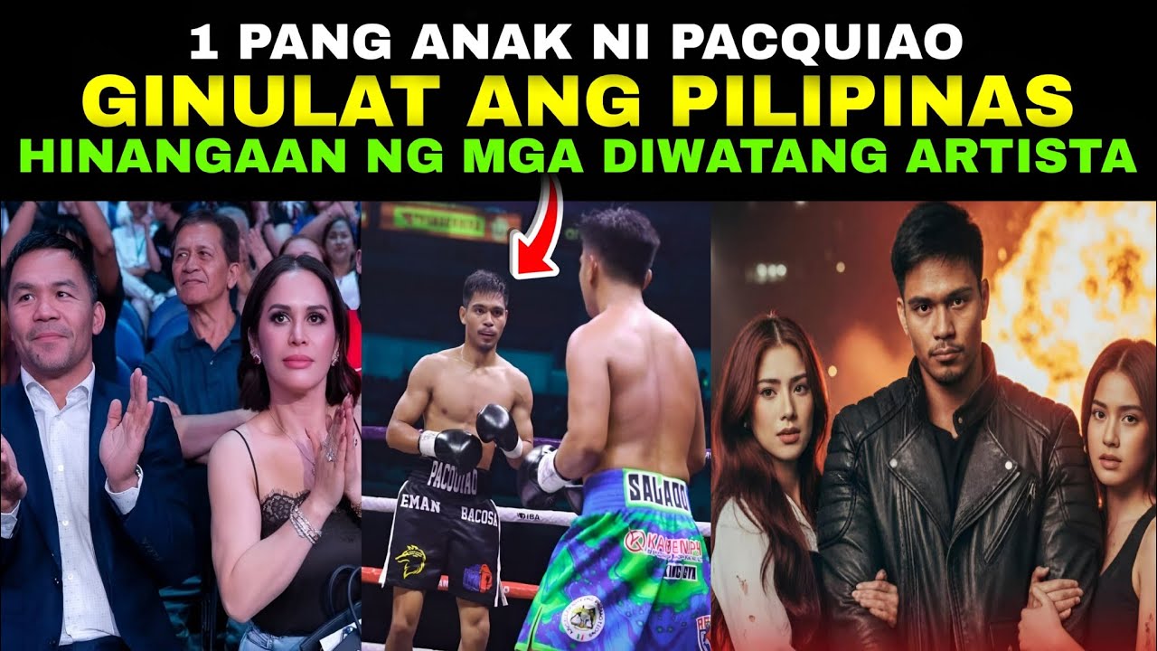 1 pang ANAK ni PACQUIAO Sobrang lakas Ginulat ang PILIPINAS 