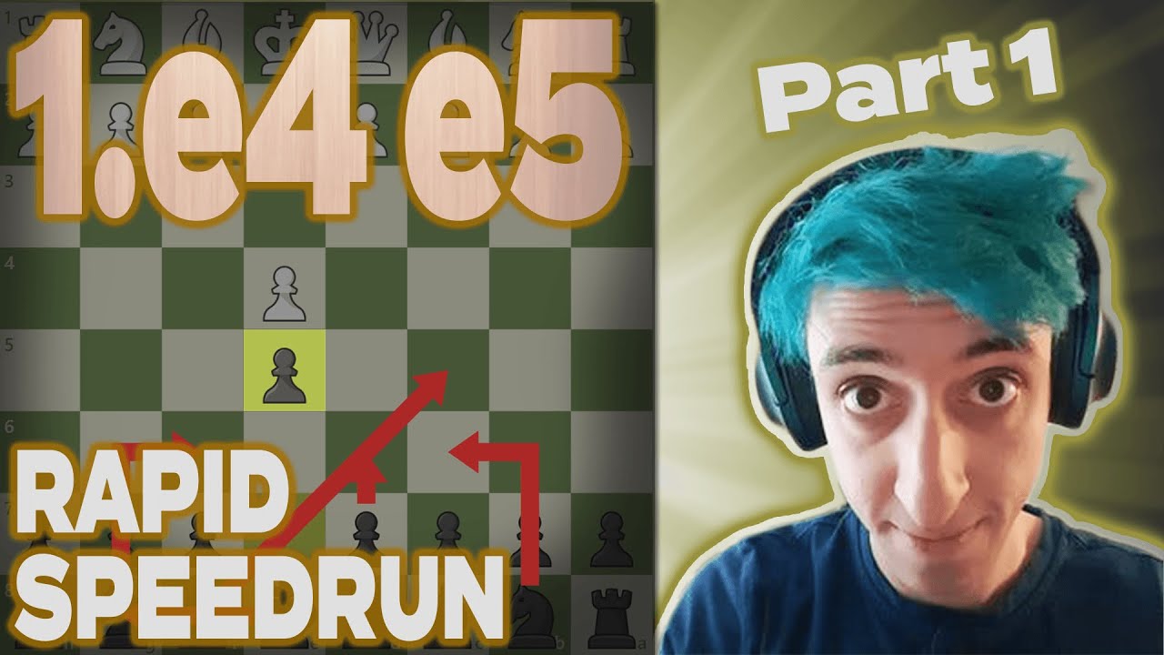 Unranked to 2000 | 1.e4 e5 Rapid Speedrun | Part 1: 800+