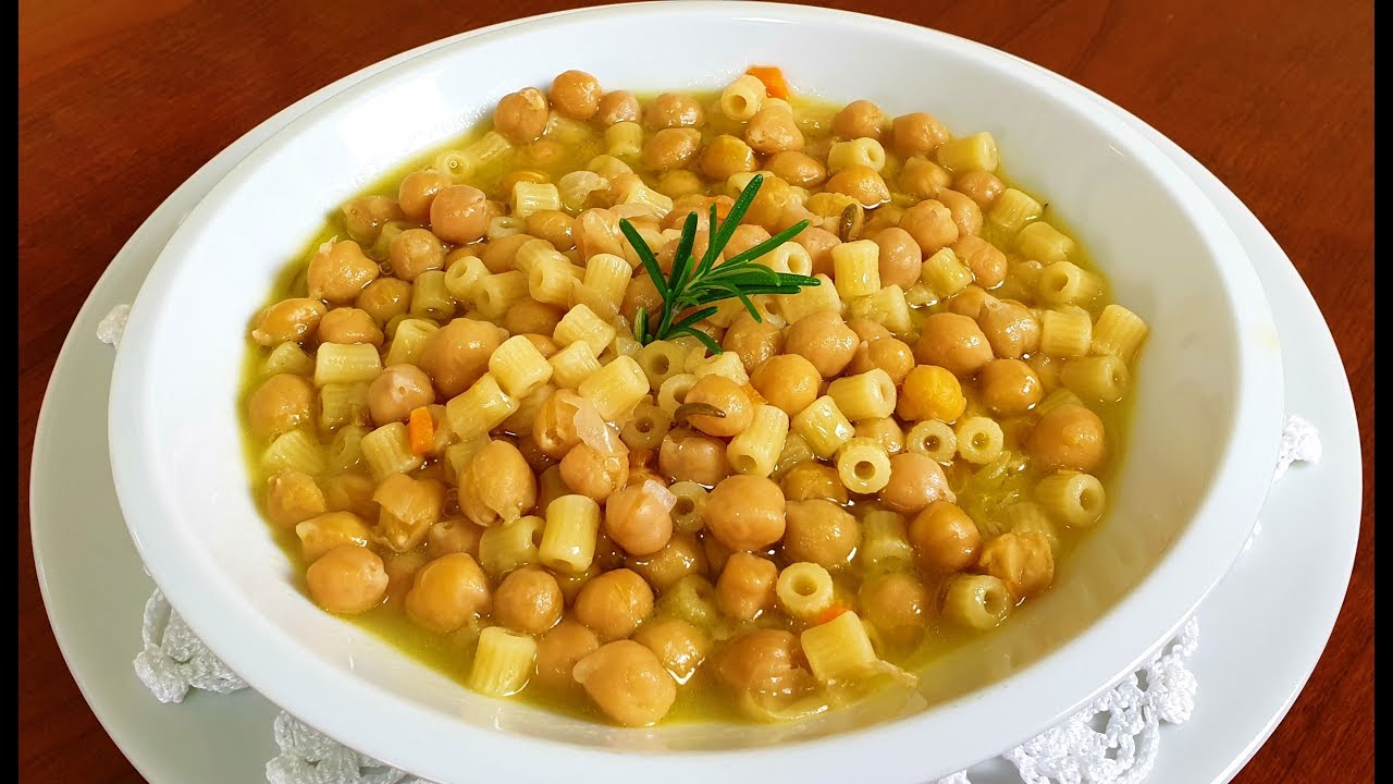 PASTA E CECI DELLA NONNA⭐RITA CHEF | Piatto tipico della tradizione italiana, genuino e salutare.