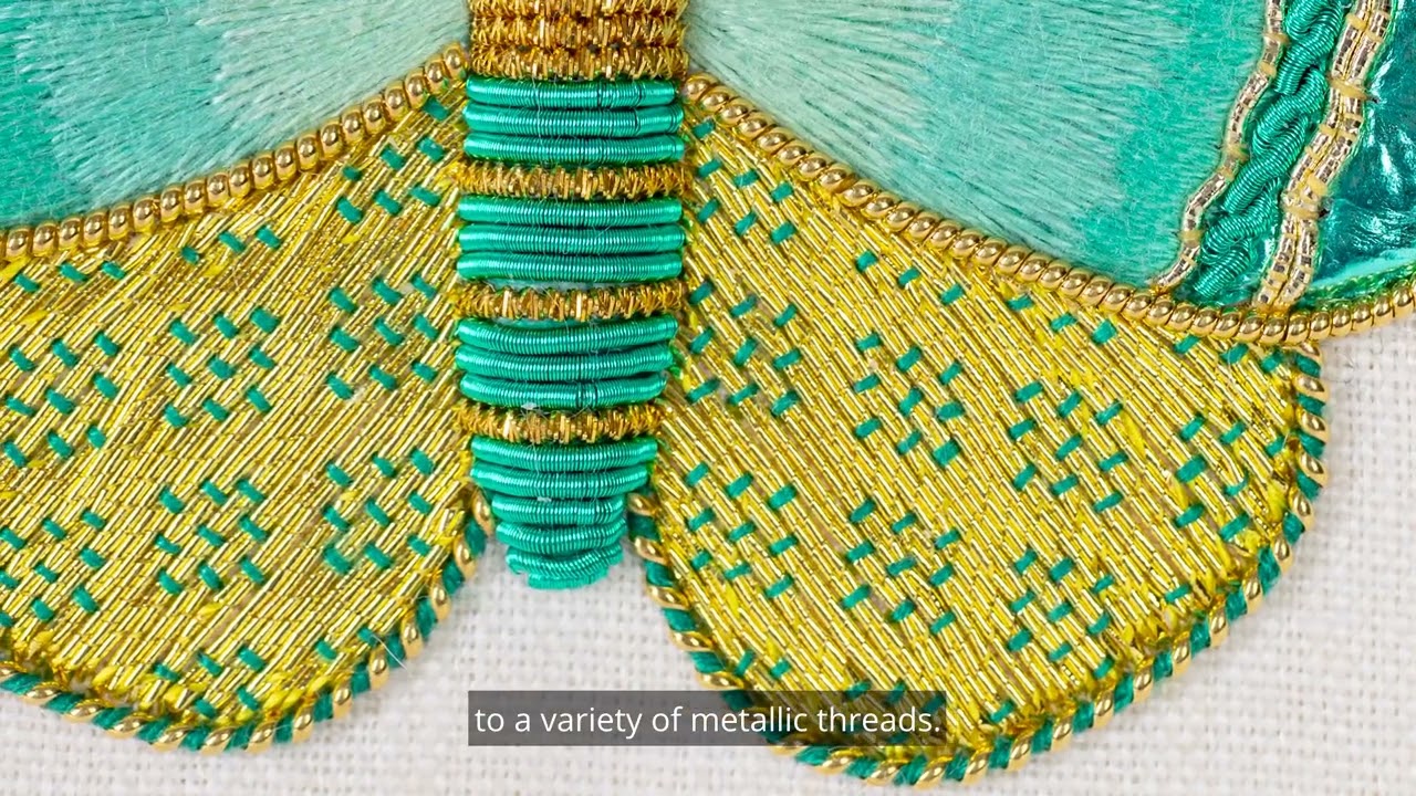 Next Steps: Goldwork & Silk Shading Course